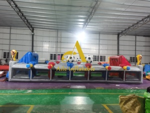 Campo di calcio gonfiabile all'aperto gigante per l'<span class=keywords><strong>arena</strong></span> sportiva di rimbalzo dei bambini e degli adulti per eventi e tornei - Product Image 4