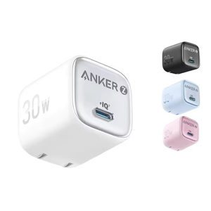 Chargeur <span class=keywords><strong>Anker</strong></span> 30W PD Zolo PD30W <span class=keywords><strong>20W</strong></span> USB C GaN Charge rapide PIQ 3.0 Pliable PPS pour <span class=keywords><strong>iPhone</strong></span> et pour Galaxy - Product Image 1