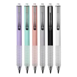 Crayons éternels HB rétractables sans encre, couleur bonbon, sans taille-crayon, à usage illimité - Product Image 1