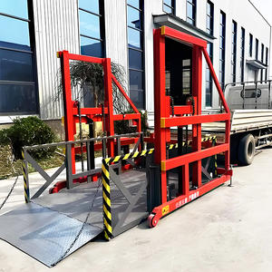 Plataforma Elevadora Móvil de Carga y Descarga de 1t 2t 3t, Elevador de Plataforma Móvil Hidráulico Eléctrico para Camiones - Product Image 4