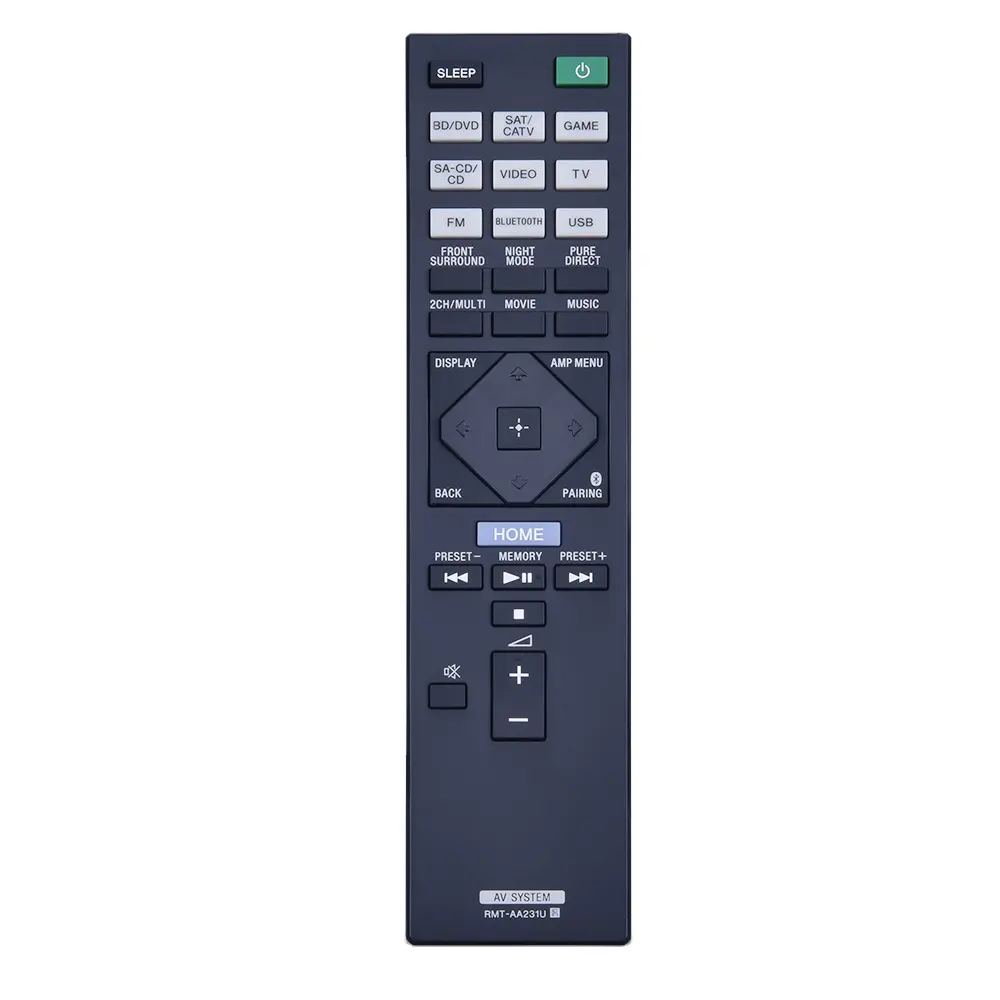 Remote Pengganti RMT-AA231U untuk Sony Home Theater AV Receiver STR-DH770 STRDH770 STR-DN1080 STR-DN1070
