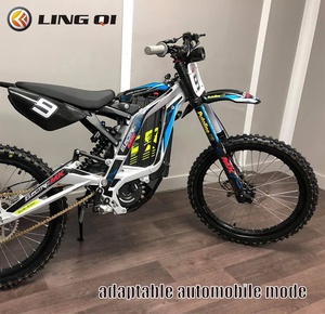رفرف أمامي معدل من LINGQI RACING لدراجة SURRON Light Bee مع لوحة معدنية، واقي من الطين لدراجة SUR RON SUR-RON الإلكترونية للطرق الوعرة - Product Image 2