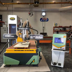 Ce-Chứng nhận công cụ tự động thay đổi <span class=keywords><strong>CNC</strong></span> chế biến gỗ <span class=keywords><strong>Router</strong></span> servo điều khiển máy khắc NC Studio cho PVC bán đồ nội thất - Product Image 1