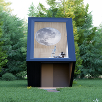 Starry Sky Vacation House Ready Made 1 Bedroom Maison préfabriquée Maisons modulaires préfabriquées Maison en conteneur Capsule