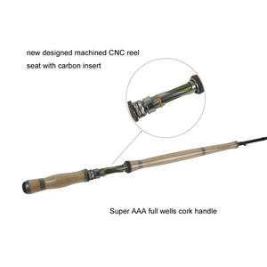 Groothandel hengel <span class=keywords><strong>spey</strong></span> fly <span class=keywords><strong>rod</strong></span> 11'3'' LW7 4SEC (B02) - Product Image 3
