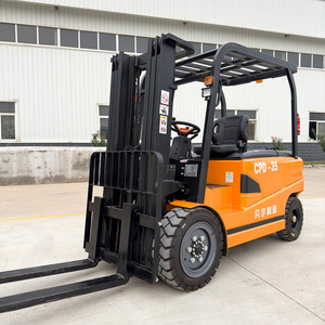 Xe nâng điện điều khiển từ xa, 4 bánh dẫn động, cần nâng hai tầng, sử dụng ắc quy axit chì 72V, chiều cao nâng 3m 5m 6m 7m - Product Image 1