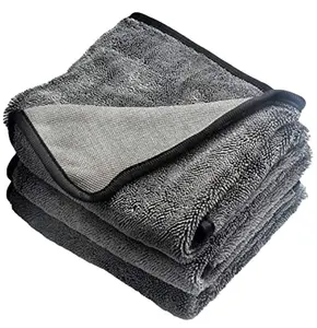 Single side 70*90cm Microfiber Drying Towel Twist Loop 650gsm Can Customized Towel after car washing