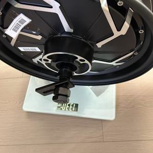 มอเตอร์ไฟฟ้า12นิ้ว QS 72V <span class=keywords><strong>3000W</strong></span> 100 km/h, มอเตอร์ดิสก์เบรก120/70-12 km/h กำลังสูง - Product Image 6