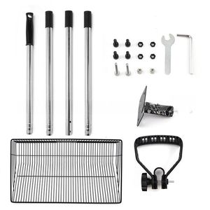 Cuchara para caca de pollo de acero inoxidable resistente de 10 pulgadas 3 en 1 pala de arena ajustable herramienta de limpieza de gallinero de 36 pulgadas - Product Image 2