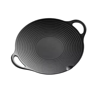 Sartén de Hierro Fundido, Sartén Redonda Antiadherente, Plancha Precurada de Hierro Fundido <span class=keywords><strong>para</strong></span> Paella, Plancha <span class=keywords><strong>para</strong></span> Asar al Aire Libre - Product Image 4