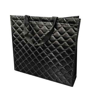 กระเป๋าผ้านอนวูฟเวนขนาดกลางพิมพ์โลโก้ได้ตามต้องการ - Product Image 3