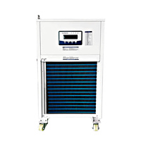 Refroidisseur d'huile industriel haute précision 2500W 1HP avec pompe sans réservoir pour refroidissement de broches CNC, stations hydrauliques, boîtes de vitesses, EDM 220V
