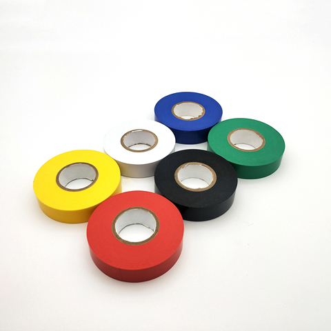Soft High Quality Customizable PVC Electrical Insulating Tape Flame-retardant Lead-free Five-color Mixed Packaging 10 Meters