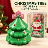 Jouet Squishy de Noël Père Noël, Arbre, Bonhomme de Neige – Anti-stress, Fidget, Cadeaux de Fête, Petits Cadeaux, Cadeaux pour Enfants – Vente en Gros