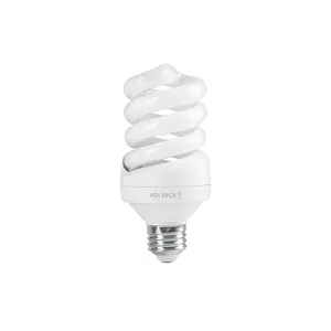 Volteck 15W luce del giorno a spirale T4 scatola di 8 lampade a risparmio energetico in Blister - Product Image 1