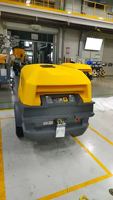 Nouveau compresseur d'air à vis diesel portable Atlas Copco XAHS38 T3, 12 bars, 81 CFM, pour le gonflage des pneus et les services routiers