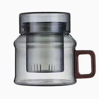 Novos Produtos: Conjunto Moderno de 3 Peças em Vidro Borossilicato Ecológico para Café e Chá com Cabo de Madeira