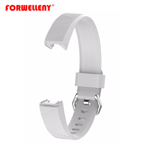Doble Color de silicona suave de la banda de muñeca correa para <span class=keywords><strong>Fitbit</strong></span> <span class=keywords><strong>Alta</strong></span>/<span class=keywords><strong>Alta</strong></span> <span class=keywords><strong>HR</strong></span>/Ace inteligente pulsera ajustable - Product Image 4