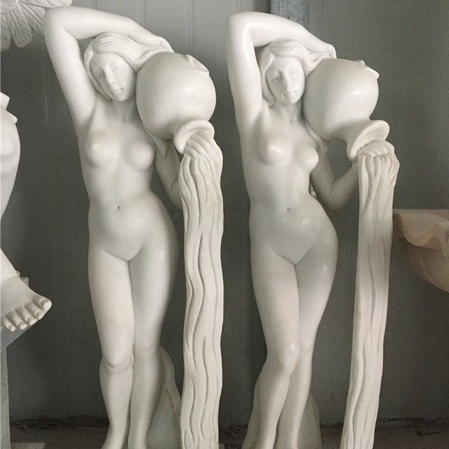 Wholesale Life Size Four Seasons Marble Statues Decorative Ancient Greek Goddess Stone Sculpture
