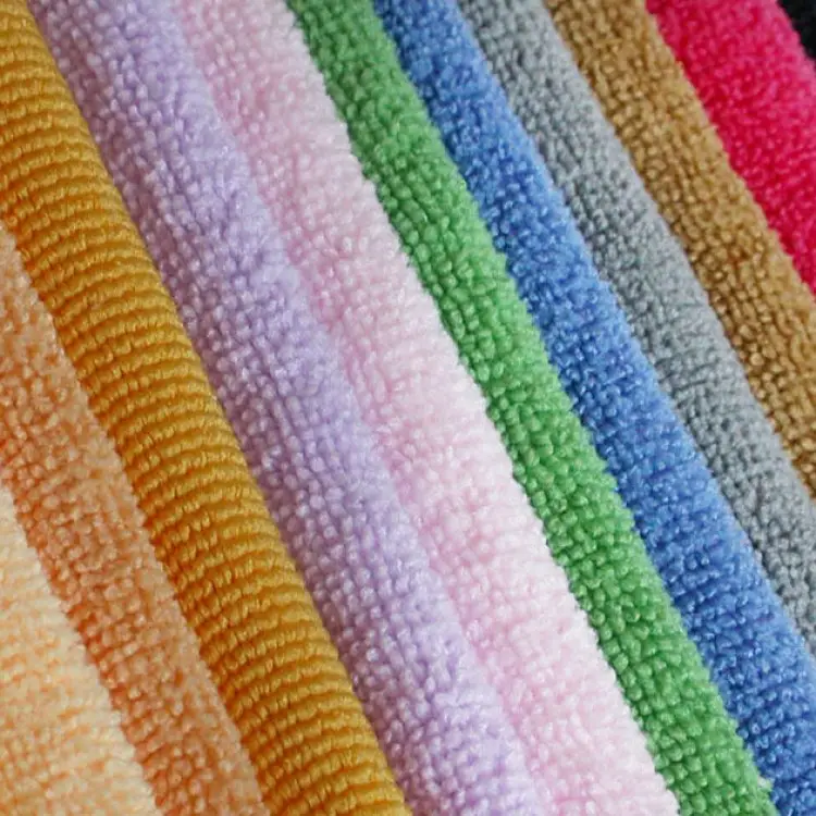 थोक बहु रंग पसंद मोटी Microfiber तौलिया कपड़े के उत्पादन के लिए सफाई उत्पादों
