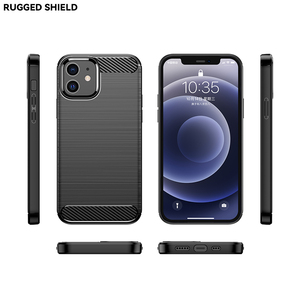 <span class=keywords><strong>Coque</strong></span> de téléphone portable en TPU, souple et <span class=keywords><strong>antichoc</strong></span>, en Fiber de carbone, pour <span class=keywords><strong>iPhone</strong></span> <span class=keywords><strong>12</strong></span> mini, meilleure vente 2020 - Product Image 1