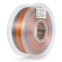 Filament d'imprimante 3D PLA transparent arc-en-ciel HELLO3D, prix de gros, OEM/ODM, couleur dégradée, 1,75 ± 0,02 mm, pour imprimante FDM