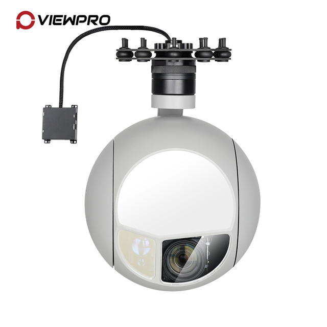 VIEWPRO Q30TIRM-1500 EO/IR Triple Sensors Gimbal Camera With 30x Optical Zoom 100mm 7x IR Thermal 10km Meters LRF