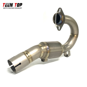 Ligne d'échappement de course Échappement complet pour vélo tout-terrain Motocross Tuyau d'échappement en titane KX250 KXF250 2021 2022 <span class=keywords><strong>2023</strong></span> 2024 - Product Image 4