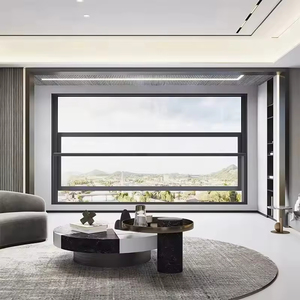 Điện thông minh nâng cửa sổ màn hình côn trùng với động cơ chống bão cách âm low-e phủ cho ứng dụng bên ngoài - Product Image 1