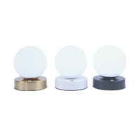 Lampe murale LED magnétique sans fil rechargeable en fer, à commande tactile et télécommande, sans perçage, pour chambre à coucher, chevet, protection oculaire, lecture