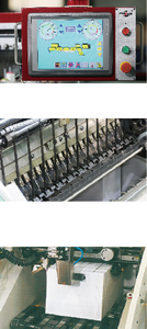 180 cicli di alta velocità automatica Offset stampato libro di carta macchina per cucire Note libro rilegatura filo macchina per cucire con vassoio olio - Product Image 5