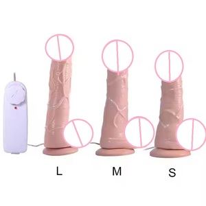 Dildo Vibrante Realistico con Telecomando per <span class=keywords><strong>Masturbazione</strong></span> Femminile al Prezzo Più Basso - Product Image 2