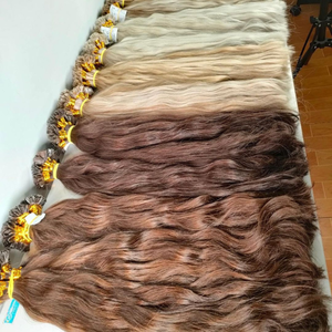 Fla tip – extensions de cheveux humains 100%, cuticule à bout plat, vietnamien, doublement étiré, vente en gros - Product Image 2