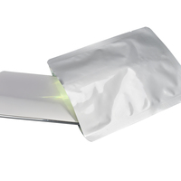 Sachets en aluminium pour aliments pour animaux de compagnie, qualité alimentaire, scellés sur trois côtés, micro-ondables, résistants aux hautes températures, 121°C