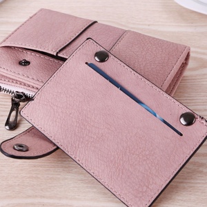 Hot Sale Ladies Designer New Brand PU <b>Wallet</b> with Credit <b>Card</b> <b>Holder</b> Exclusive Business <b>Card</b> Use for Women - Product Image 4