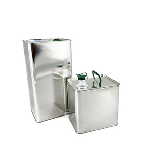Nhà Máy Giá 2.5L hình chữ nhật lon thiếc kim loại lon dầu ô liu kim loại Jar có nắp đậy cho hóa chất sơn - Product Image 1