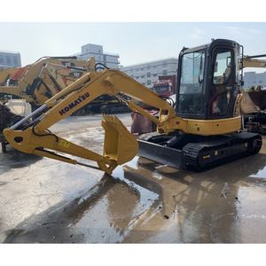 Escavatore Usato Komatsu PC55MR Mini da 5,5 Tonnellate Originale Giapponese Best-Seller con Pompa e Motore - Product Image 2