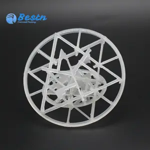 95mm PP PE PVDF <span class=keywords><strong>Flocon</strong></span> <span class=keywords><strong>de</strong></span> <span class=keywords><strong>neige</strong></span> anneau pour tour d'emballage - Product Image 2