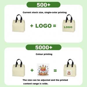 Sac isotherme en aluminium avec fermeture éclair pour la livraison d'aliments froids et chauds et l'emballage à emporter - Product Image 3