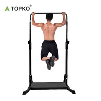TOPKO – cadre de barre parallèle unique réglable de haute qualité, cadre de banc, multifonctionnel, Power Rack, barre parallèle Pull-up