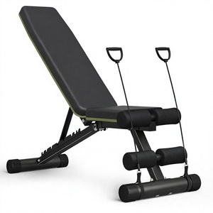 Banco de entrenamiento plegable y ajustable, banco inclinable para abdominales, banco de entrenamiento antideslizante para gimnasio en casa. - Product Image 4