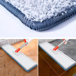WS434 mocio piatto per allungamento addensato da <span class=keywords><strong>50cm</strong></span> <span class=keywords><strong>Mop</strong></span> per lavaggio a mani libere bagnato e asciutto risparmia sforzo <span class=keywords><strong>Mop</strong></span> rotante a 360 gradi - Product Image 2