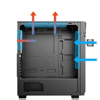 High Quality ATX/Micro-ATX Full Tower Aluminium Computer Gaming PC Case Gamer Desktop Cabinet Gaming Computer Cases and Towers