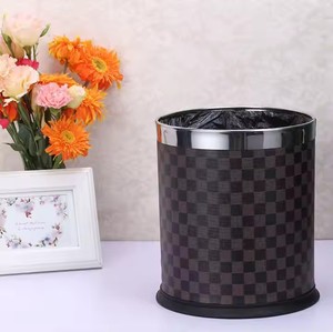 Cubo de basura comercial Cubo de basura Elegante Moderno Respetuoso del medio ambiente Capacidad duradera Contenedor de plástico Centro comercial Área pública - Product Image 3