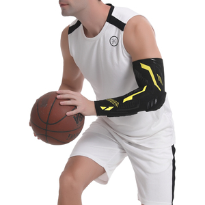 Maatwerk Lange Training Basketbalarmbeschermers Honingraat Anti-Collision Anti-Slip Elleboogbeschermers Druksteun - Product Image 3