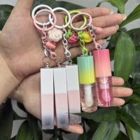 Gloss à lèvres végétalien au collagène et aux peptides, huile à lèvres transparente à l'acide hyaluronique, tube grande capacité, marque privée