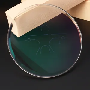 Stock Price 1.56 Progressive Anti Blue Light Spectacle Lens Multifocal Eyeglasses Lenses