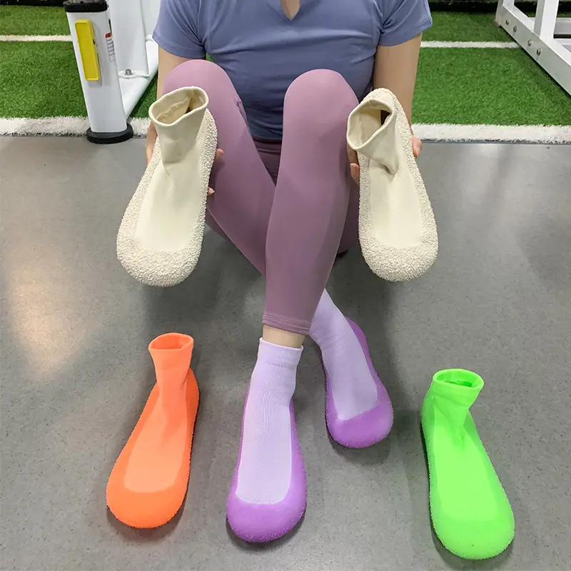 Anti-Slip Waterproof Comfortable Multifunctional Shoes Yoga Fitness Dance Working Socks For Kids Women and Men