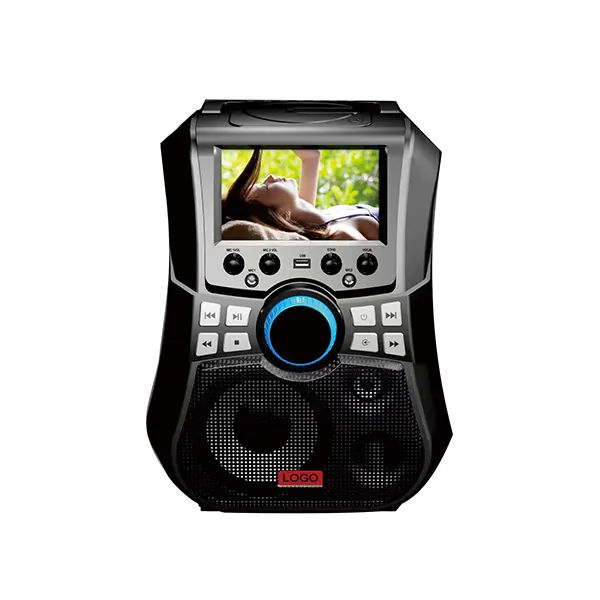 Sanyo optic Divx 2ch USB TFT LCD screen CD copia MP3G registrazione della batteria portatile karaoke home DVD player