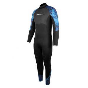 Tuta subacquea subacquea intera tuta da immersione con uno pezzo posteriore con Zip per uomo - Product Image 4